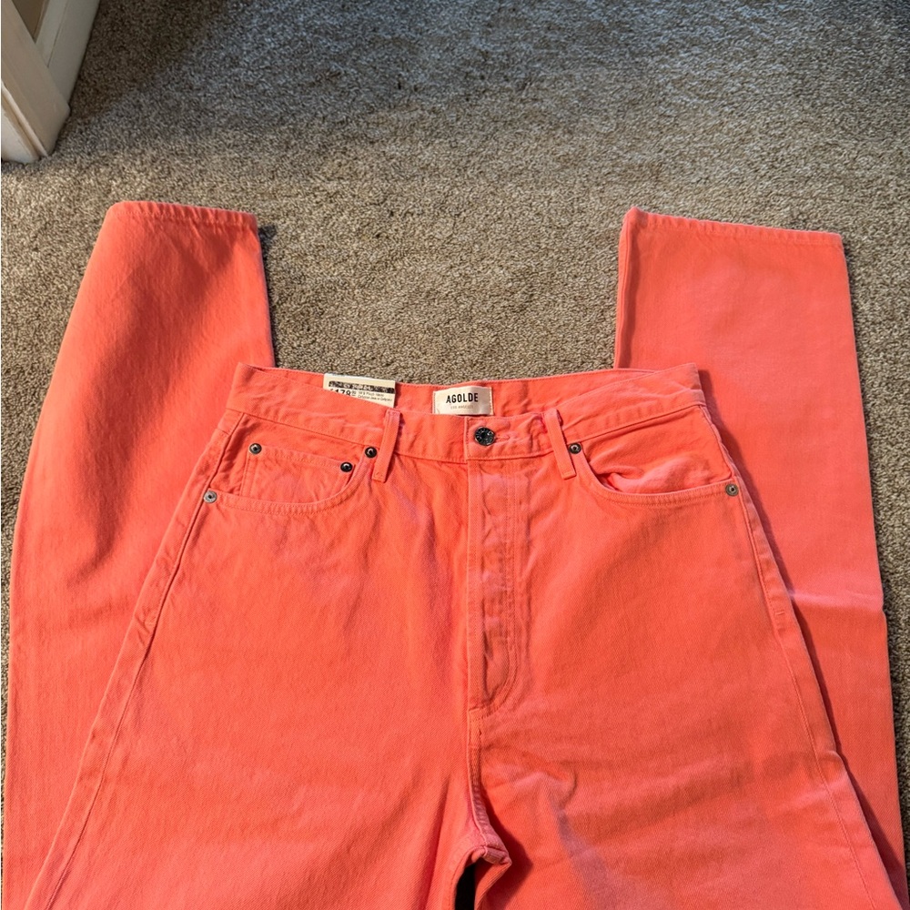 Agolde Women's Jeans in Coral